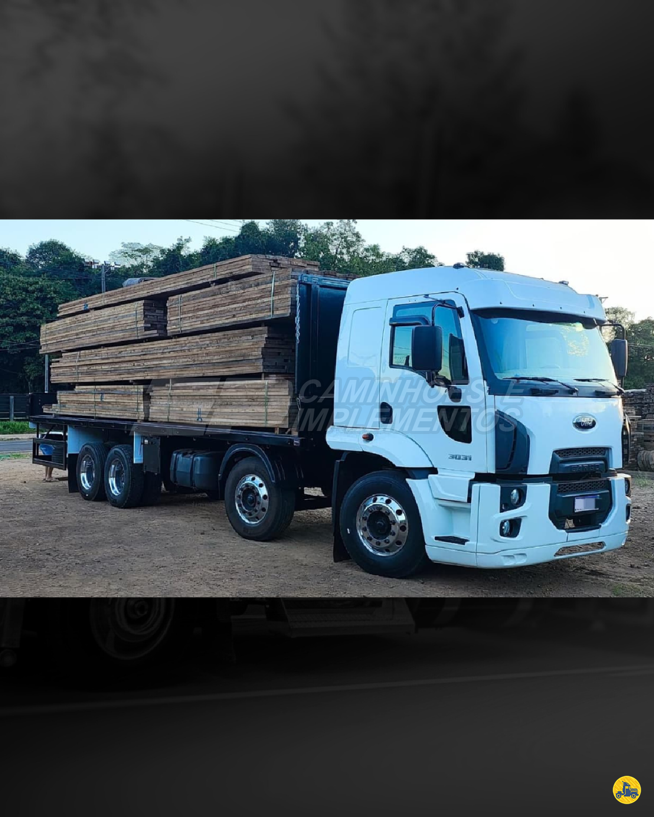 CAMINHAO FORD CARGO 3031 Carga Seca Cavalo 8x2 E.P Caminhões MARINGA PARANÁ PR